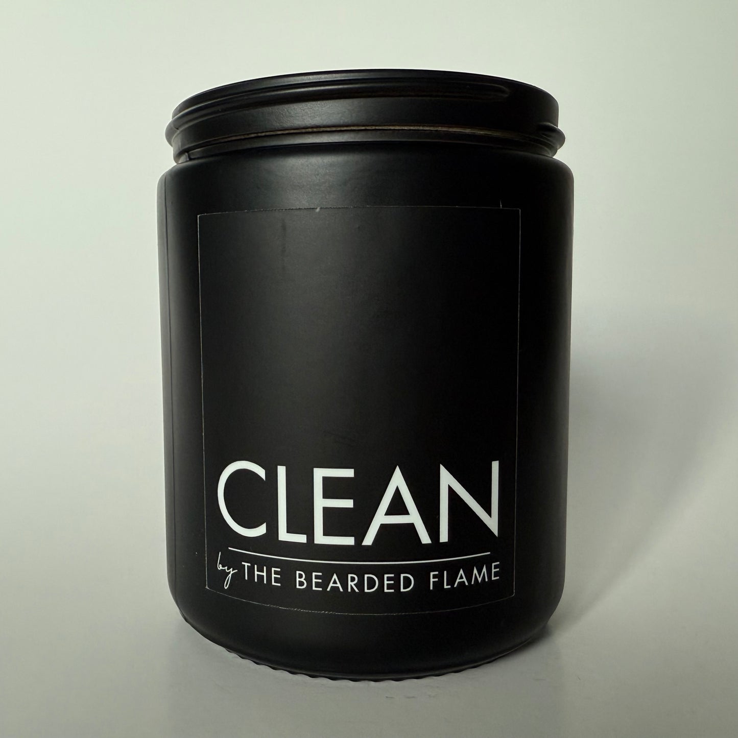 Clean - 8 oz. Candle (Amber or Matte Black)