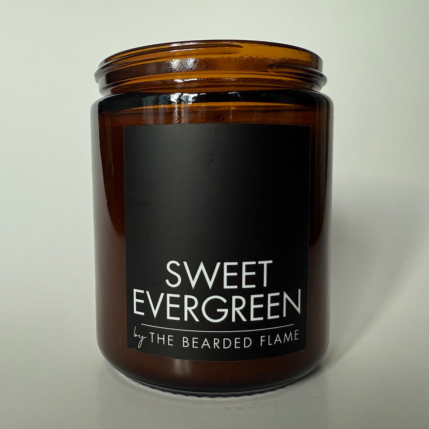 Sweet Evergreen - 8 oz. Candle (Amber or Matte Black)