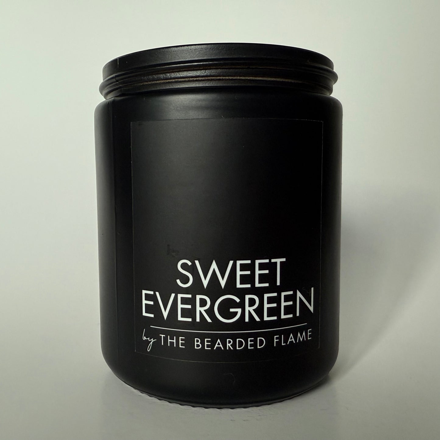 Sweet Evergreen - 8 oz. Candle (Amber or Matte Black)