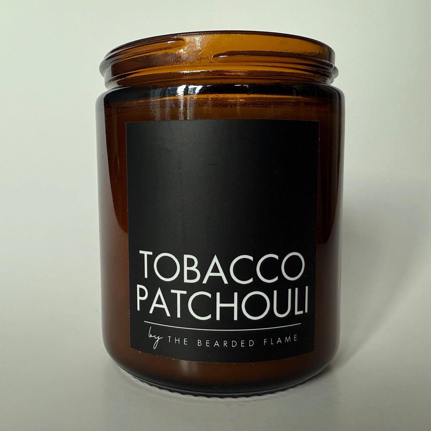 Tobacco Patchouli - 8 oz. Candle (Amber or Matte Black)